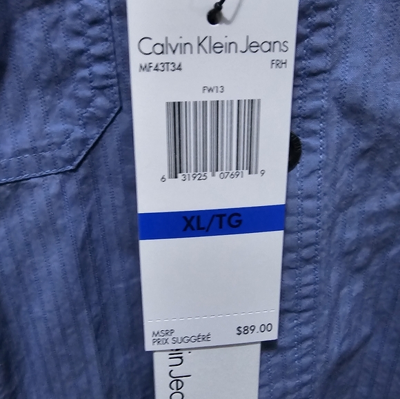 Calvin Klein Casual Button down Size XL - Picture 4 of 4